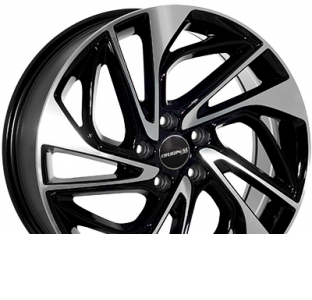 Диски на авто 7,5 R19 5/114.3 64,1 Zorat wheels BK5518 R19 W7.5 PCD 5/114.3 DIA67,1 ET51