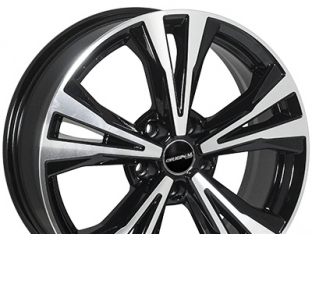 Диски на авто 7 R18 5/114.3 60,1 Zorat wheels BK5594 R18 W7 PCD 5/114.3 DIA66,1 ET35