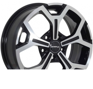 Диски на авто 6,5 R16 5/114.3 66,1 Zorat wheels BK5409 R16 W6.5 PCD 5/114.3 DIA66,1 ET50