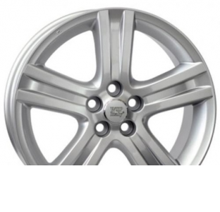 Диски на авто 7 R17 5/100 54,1 Wsp italy Toyota (W1767) Livorno R17 W7 PCD 5/100 DIA54,1 ET39