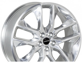 Диски на авто 8 R20 5/108 63,4 Zf TL1110ND R20 W8 PCD 5/108 DIA63,4 ET52,5