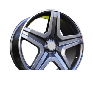 Диски на авто 84,1 Replica RF5126 R21 W10 PCD 5/130 DIA84,1 ET50