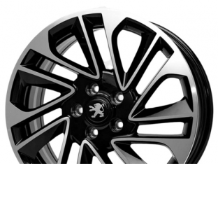 Диски на авто 7 R17 57,1 Replica Peugeot RX703 R17 W7 PCD 5/108 DIA67,1 ET46