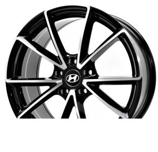 Диски на авто 8 R18 5/114.3 66,1 Replica Hyundai L322 R18 W8 PCD 5/114.3 DIA73,1 ET35