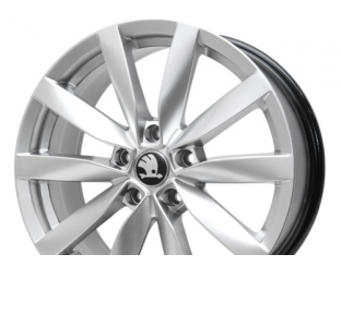 Диски на авто 7,5 R17 5/112 Replica Skoda RB30 R17 W7.5 PCD 5/112 ET40