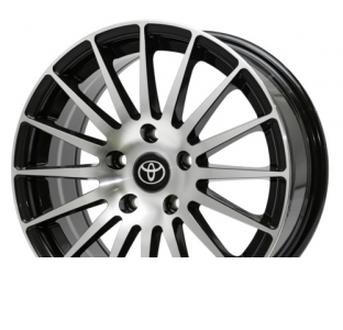 Диски на авто 7 5/114.3 64,1 Replica SR156 R16 W7 PCD 5/114.3 DIA67,1 ET40