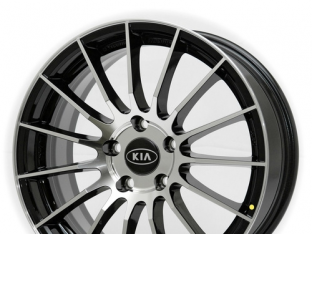 Диски на авто 7,5 R17 5/114.3 Replica Kia (FF05) R17 W7.5 PCD 5/114.3 DIA73,1 ET35