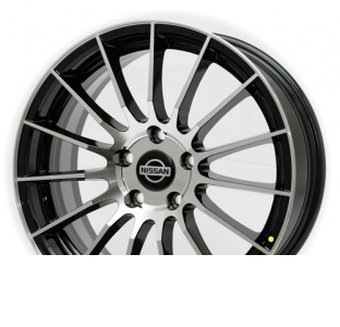 Диски на авто 7,5 R17 5/114.3 Replica Nissan (FF05) R17 W7.5 PCD 5/114.3 DIA73,1 ET35