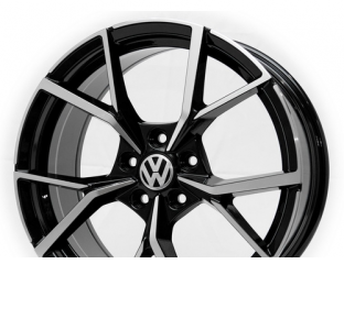 Диски на авто 8 R18 5/112 66,6 Replica Volkswagen R6113 R18 W8 PCD 5/112 DIA66,6 ET35