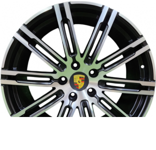 Диски на авто 10 R21 66,6 Replica Porsche 863 R21 W10 PCD 5/130 DIA71,56 ET60