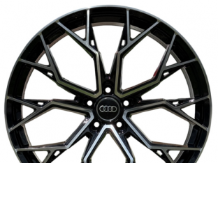 Диски на авто 9,5 R21 5/112 66,5 Zorat wheels YA5640 R21 W9.5 PCD 5/112 DIA66,6 ET25