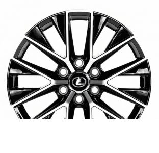 Диски на авто 8 R20 6/139.7 93,1 Replica Lexus F321 R20 W8 PCD 6/139.7 DIA95,1 ET55