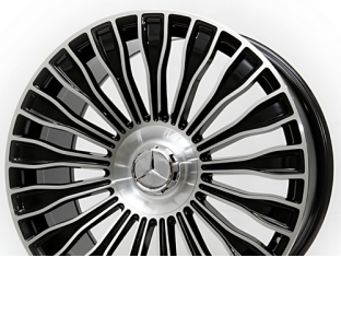 Диски на авто 8,5 R20 5/112 66,5 Replica Mercedes 8125 R20 W8.5 PCD 5/112 DIA66,6 ET35