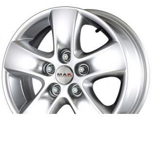 Легкосплавные диски 6,5 Mak HD R16 W6.5 PCD 5/120 DIA65,1 ET45