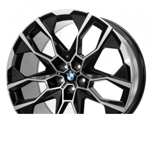 Диски на авто 9,5 R22 5/112 66,6 Replica BMW B-592 R22 W9.5 PCD 5/112 DIA66,6 ET37