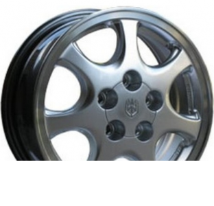 Диски на авто 6 R15 Replica Toyota (TY714d) R15 W6 PCD 5/114.3 DIA60,1 ET50