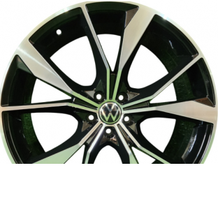 Диски на авто 8,5 R20 5/112 57,1 Replica Volkswagen 6125 R20 W8.5 PCD 5/112 DIA57,1 ET38