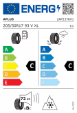 Aplus A702 205/50 R17 93V XL Eurolabel