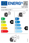 Rydanz Raleigh R06 215/70 R15 98T Eurolabel