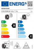 Goodyear UltraGrip Ice 3 235/50 R18 101T XL Eurolabel