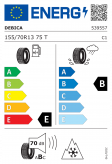 Debica Frigo 2 155/70 R13 75T Eurolabel