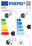 Debica Frigo 2 155/65 R14 75T Eurolabel