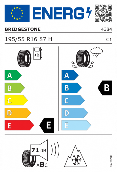 Bridgestone Blizzak LM-32 195/55 R16 87H * Eurolabel