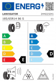 Lanvigator IceLandMax 185/65 R14 86S Eurolabel