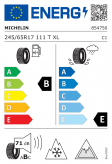 Michelin X-Ice Snow SUV 245/65 R17 111T XL Eurolabel