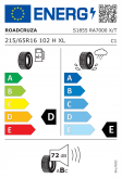 Roadcruza RA7000 X/T 215/65 R16 102H XL Eurolabel
