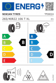 Nokian Hakkapeliitta R5 EV 265/40 R22 106T XL Eurolabel