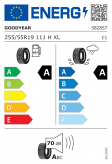 Goodyear Eagle F1 Asymmetric 3 255/55 R19 111H XL AO Eurolabel