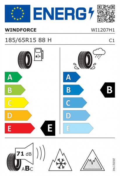 Windforce Snowblazer 185/65 R15 88H Eurolabel