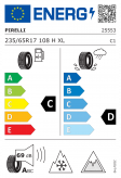 Pirelli Ice Zero FR 235/65 R17 108H XL Eurolabel