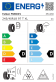 Falken WINTERPEAK F-SNOW 1 245/40 R18 97T XL Eurolabel