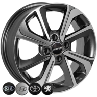 Диски на авто 6 R15 Zorat wheels 7 854 R15 W6 PCD 4/100 DIA54,1 ET40