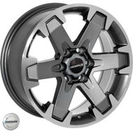 Диски на авто 7 58,6 Zorat wheels BK5133 R16 W7 PCD 6/114.3 DIA66,1 ET30