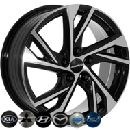 Диски на авто 7,5 R17 57,1 Zf FE183 R17 W7.5 PCD 5/114.3 DIA67,1 ET45