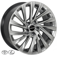 Диски на авто R17 57,1 Zorat wheels BK5716 R17 W7.5 PCD 5/114.3 DIA60,1 ET32