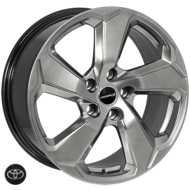 Диски на авто 7,5 R17 58,1 Zf QC5190 R17 W7.5 PCD 5/114.3 DIA60,1 ET35