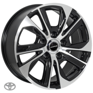 Диски на авто 8,5 72,6 Zorat wheels BK5756 R20 W8.5 PCD 5/150 DIA110,2 ET45