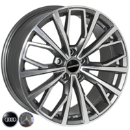 Диски на авто 7 R17 Zf FE186 R17 W7 PCD 5/112 DIA66,6 ET42 Диски на авто 7 R17 Zf FE186 R17 W7 PCD 5/112 DIA66,6 ET42