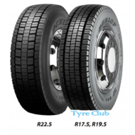 Вантажні шини R19.5 Dunlop SP 444 (ведущая) 245/70 R19.5 136/134M