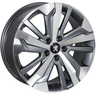 Диски на авто 5/108 65,1 Zorat wheels BK5837 R17 W7 PCD 5/108 DIA65,1 ET23