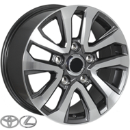 Диски на авто 8,5 74,6 Jh H706 R18 W8.5 PCD 5/150 DIA110,1 ET58