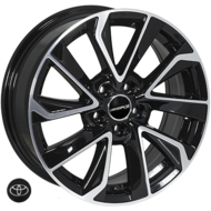 Диски на авто 6,5 R16 54,1 Zorat wheels BK5463 R16 W6.5 PCD 5/100 DIA54,1 ET39