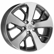 Диски на авто 7 R17 58,1 Replica CT-1782 R17 W7 PCD 5/114.3 DIA67,1 ET48