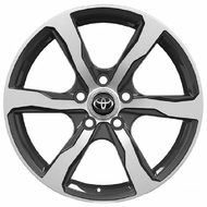 Диски на авто R17 60,1 Replica Toyota (CT2383) R17 W7 PCD 5/114.3 DIA60,1 ET42