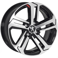 Диски на авто 6,5 R16 4/108 65,1 Zorat wheels ZW-BK5447 R16 W6.5 PCD 4/108 DIA65,1 ET20