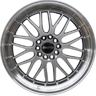 Диски на авто 8 R18 70,5 Manta Y0306 R18 W8 PCD 5/108/114.3 DIA73,1 ET35